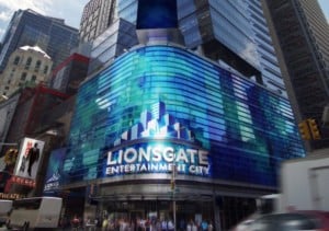 times square new york lionsgate