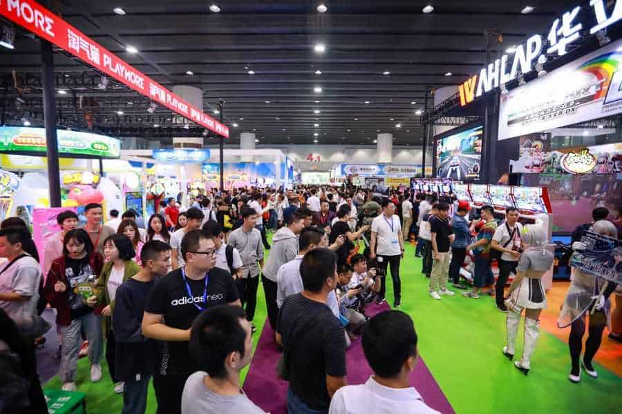 AAA 2019 busy showfloor