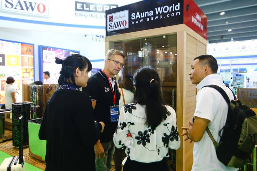 AAA 2019 Sauna exhibit