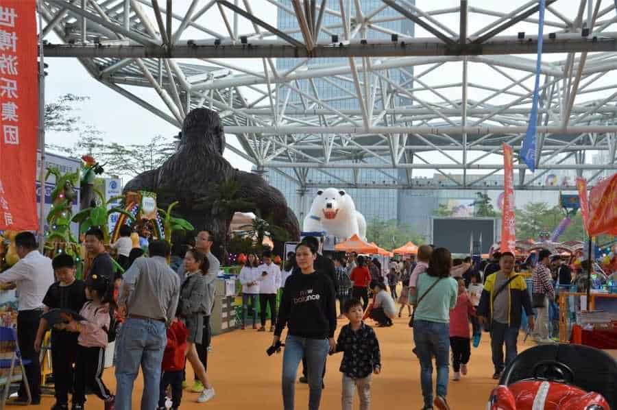 Games and Amusement Fair 2018 exterior hall