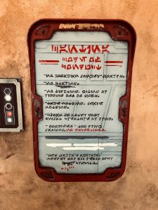 Secret Messages Oga's Cantina Star Wars: Galaxy's Edge