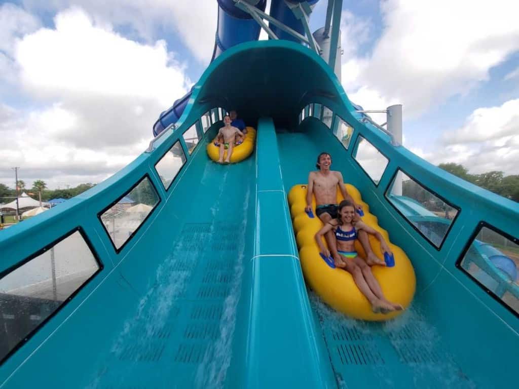 Worlds First Dueling Water Coaster By Proslide At Splashway Blooloop