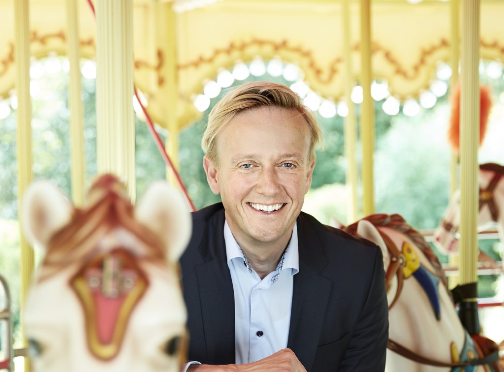 liseberg's andreas andersen on a carousel