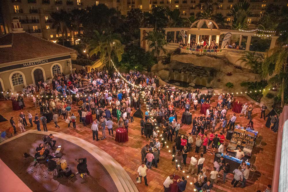 Guests enjoying the Arival Orlando party 2019