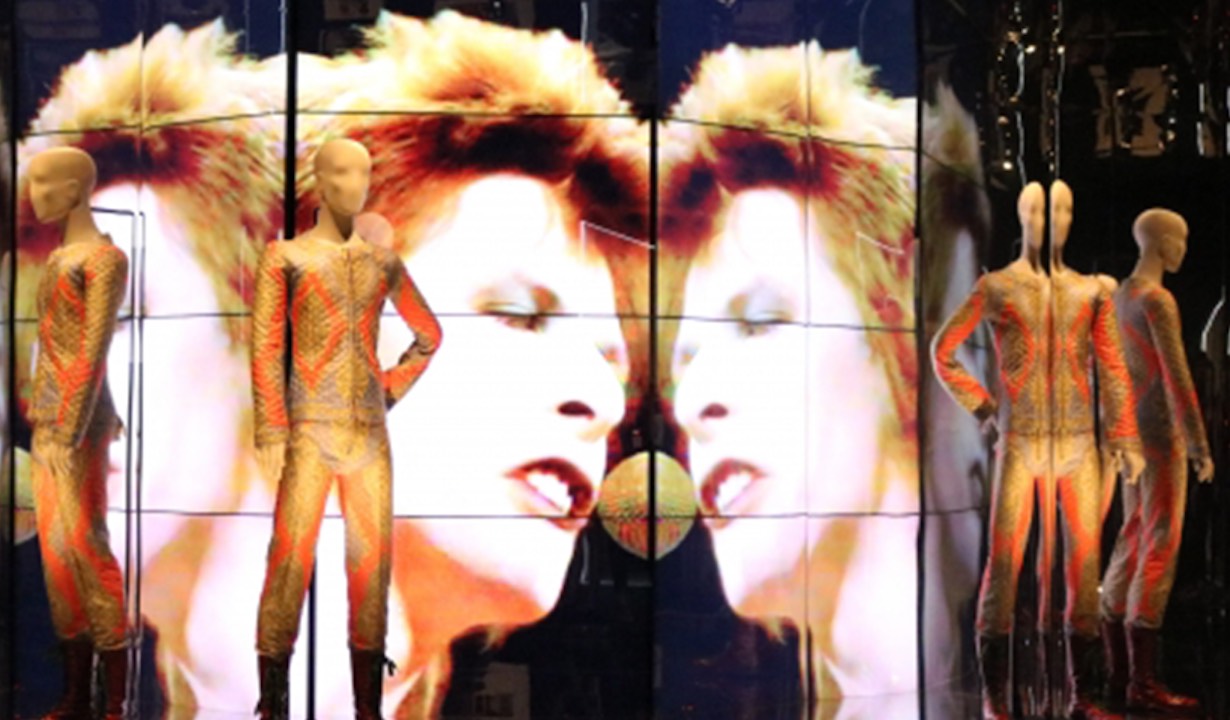 David Bowie Exhibition Panasonic Visual Solutions