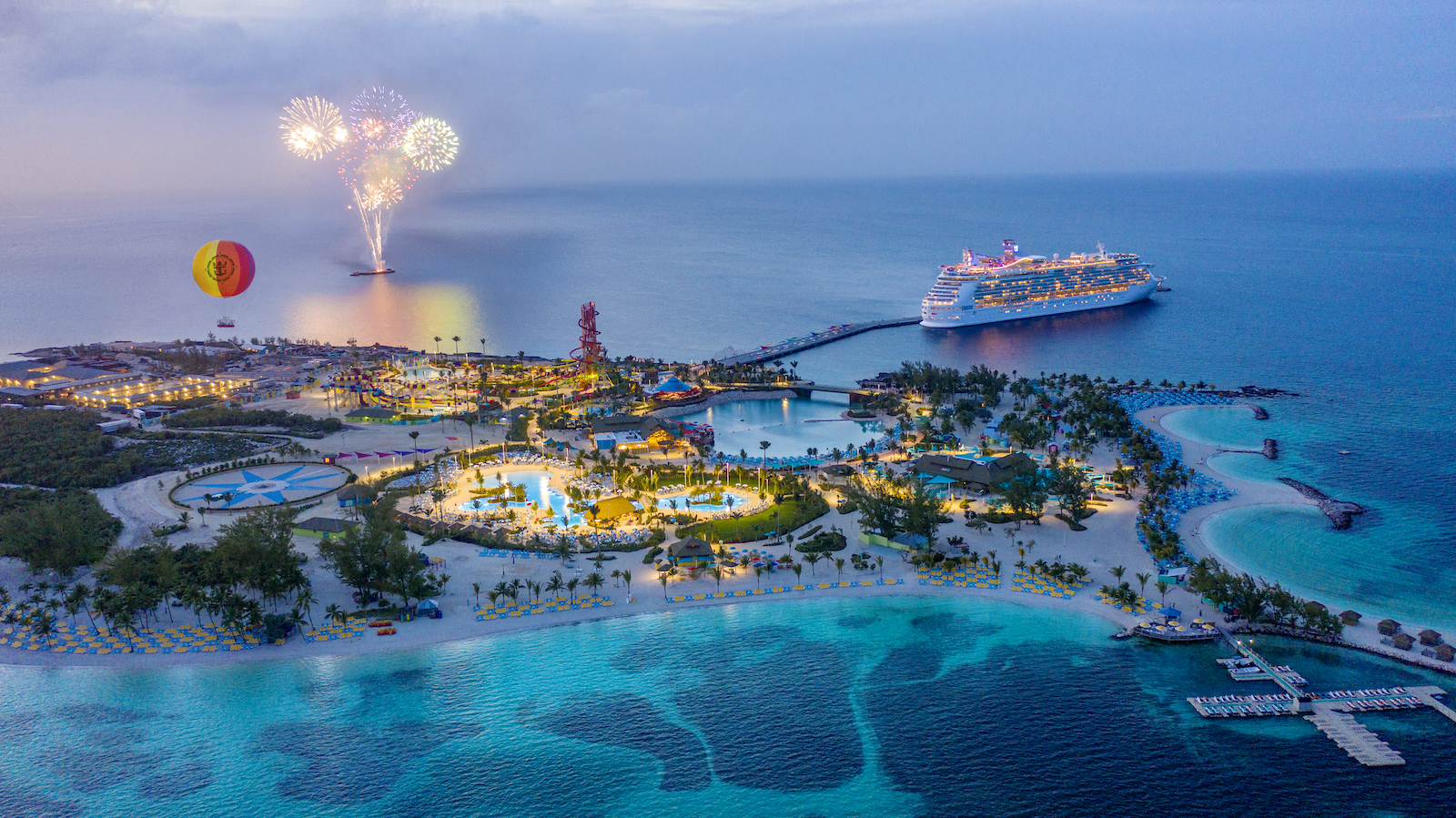 does celebrity cruise line go to cococay