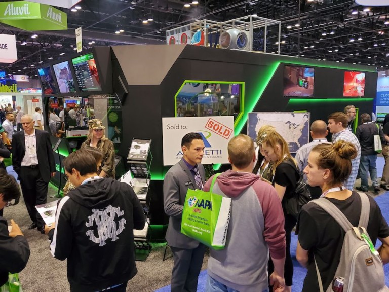 Virtuix Omni Arena IAAPA 2019