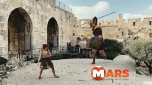 MARS mixed reality storytelling at Tower of David Musuem