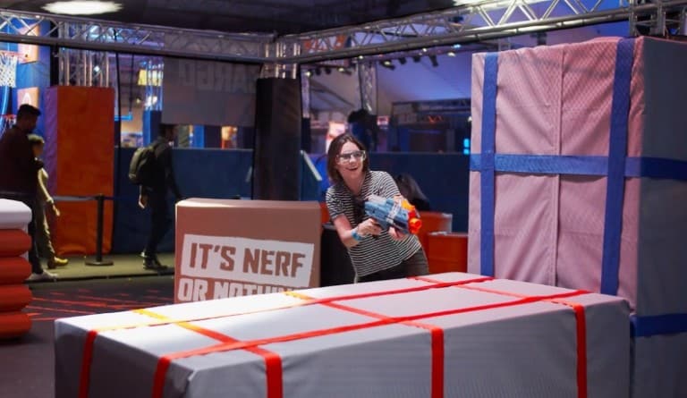 Fun at the NERF Challenge World Tour, with RFID solutions by Connect&GO