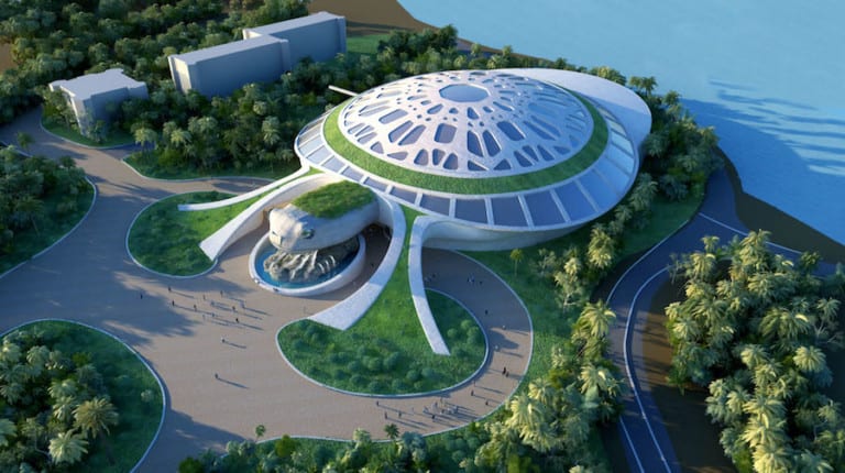 Vinpearl Land Phu Quoc's Sea Shell, one of the aquarium projects designed by Legacy Entertainment