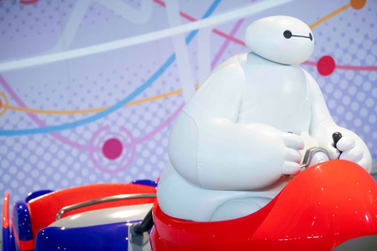 happy ride with baymax tokyo disneyland