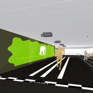 project:syntropy interactive race tunnel