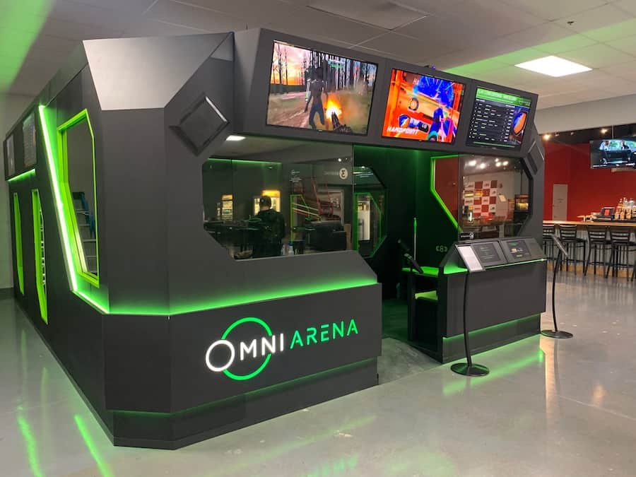 New Virtuix Omni Arena installation at Full Throttle in Cincinnati