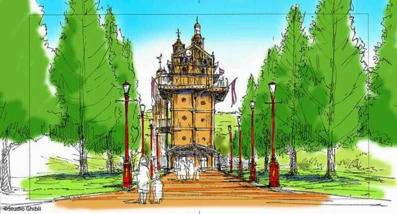 New concept art unveils Studio Ghibli theme park