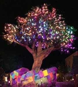 light and video integration for the Wildwood Tree at Dollywood is powered by Avolites solutions