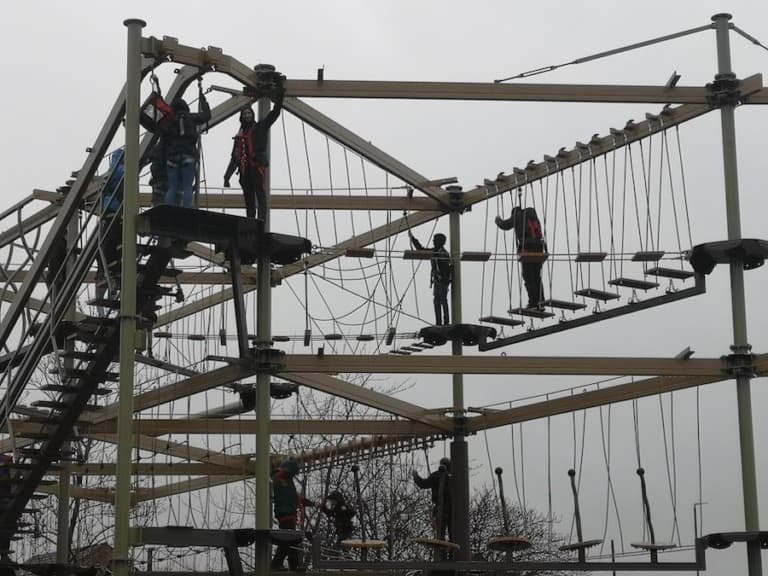 Innovative Leisure installs Sky Trail at West Park Leisure Centre