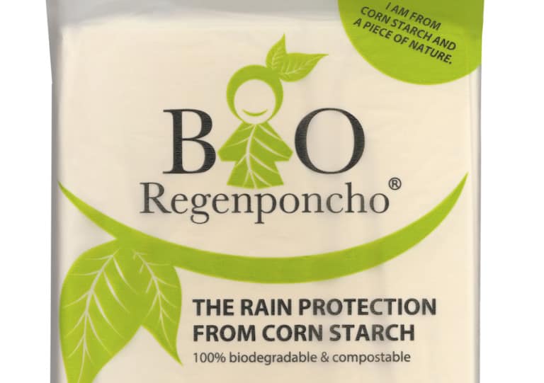 Event Network launches biodegradable rain poncho