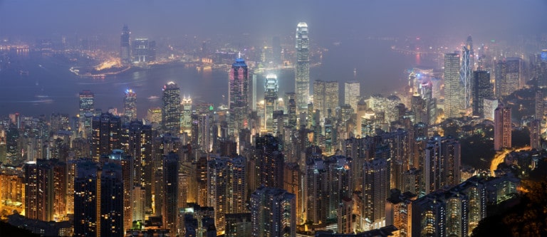 hong kong skyline