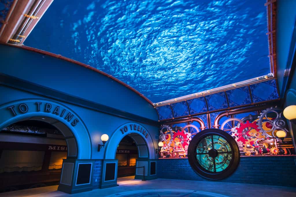 St Louis Aquarium lobby