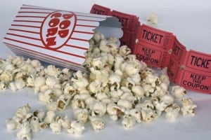 popcorn and cinema tickets - will COVID-19 see the end of the movie theatre