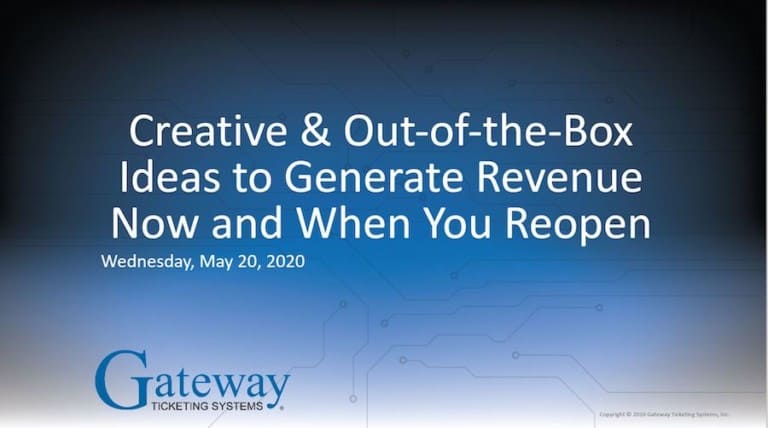 Creative ideas to generate revenue gateway