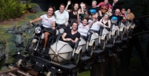 Hagrid's Magical Creatures Motoribike Adventure experience concept attractions