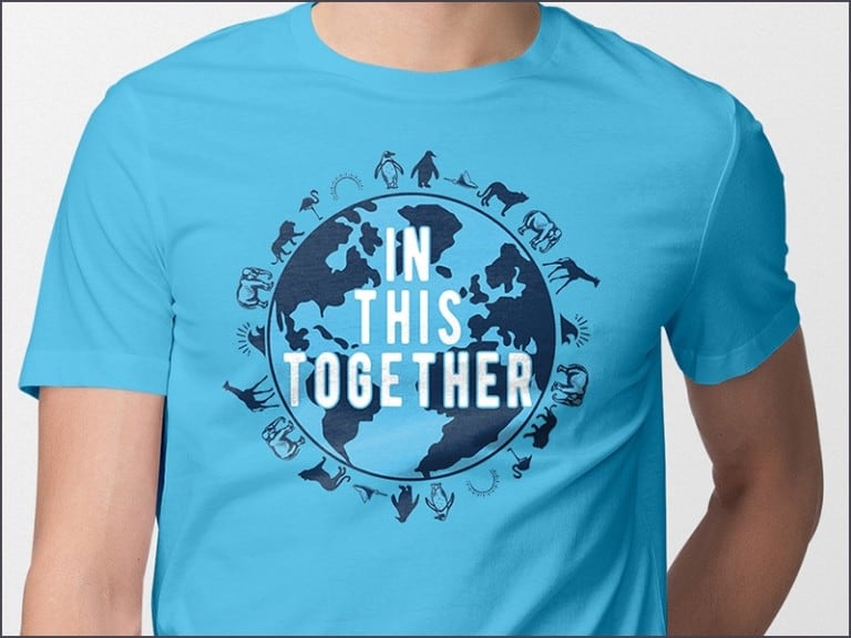 In This Together t-shirt Event Network AZA