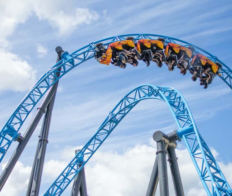 Taiga coaster at Linnanmaki Park