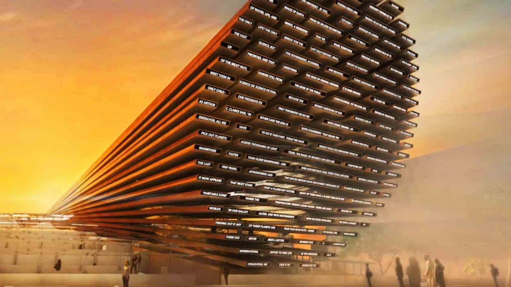 UK's pavilion at the postponed Expo 2020 Dubai 2021