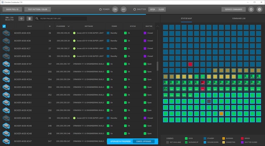 Christie | free software solutions to monitor and align projectors ...