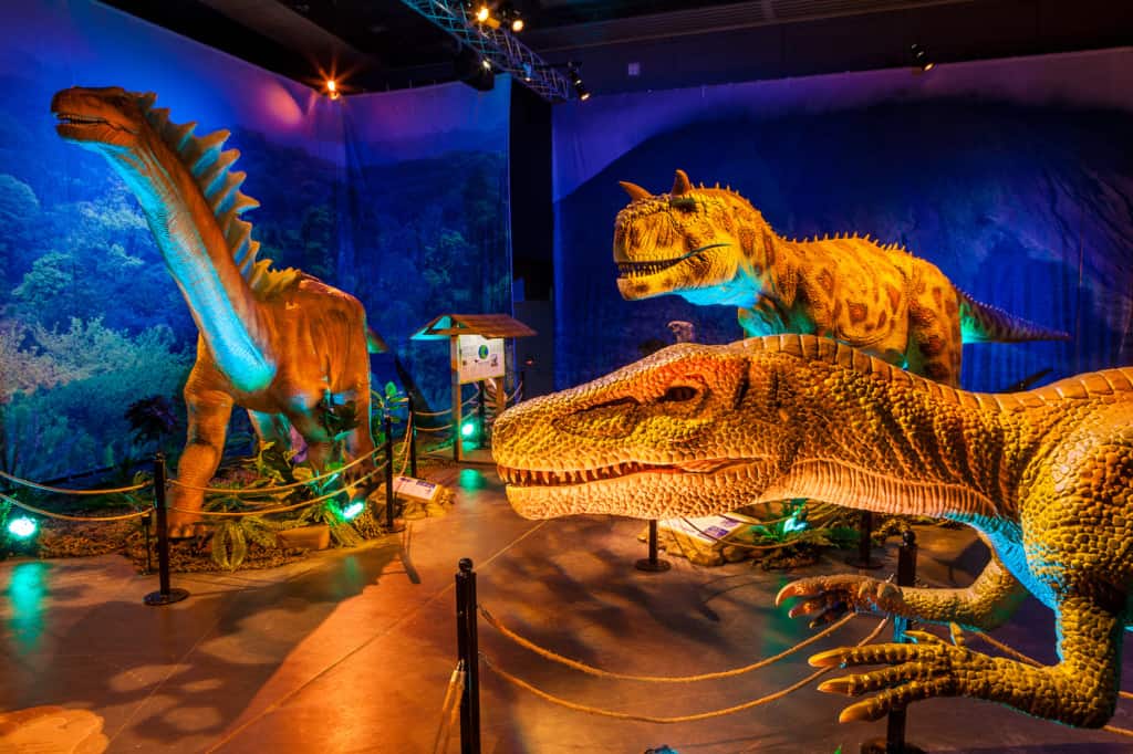 Dinosaurs Around the World exhibition