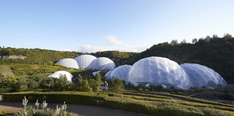 The eden project biomes that use Green 4 ticketing technology