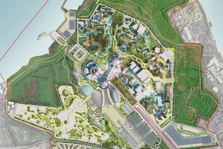 The London Resort detailed area masterplan