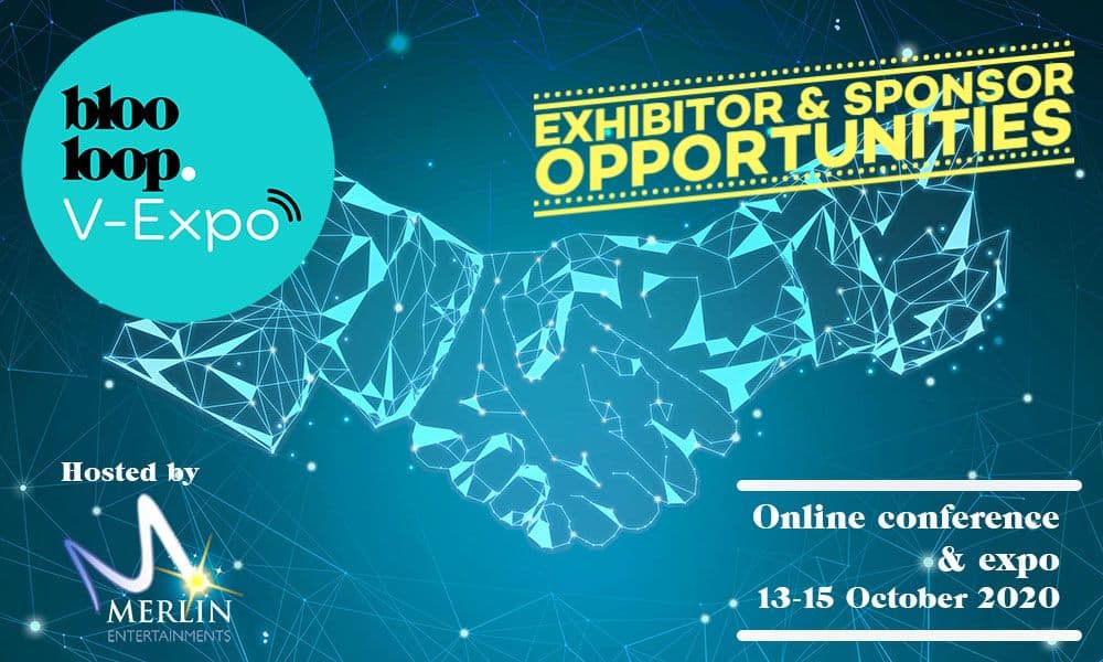 blooloop V-Expo exhibitor and sponsorship opportunities