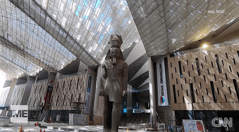 Surreal: the gravity-defying water feature at Expo 2020 Dubai