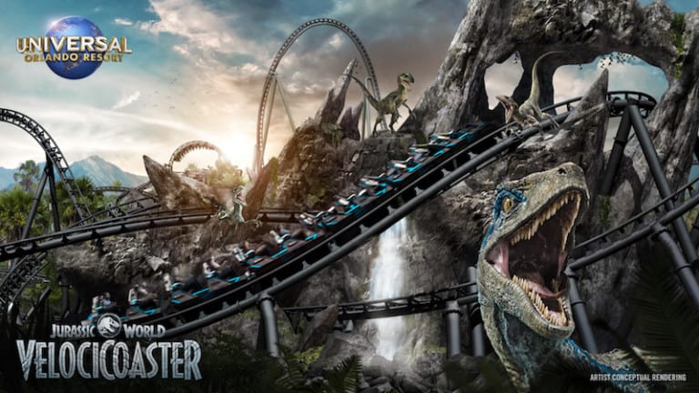 jurassic world velocicoaster