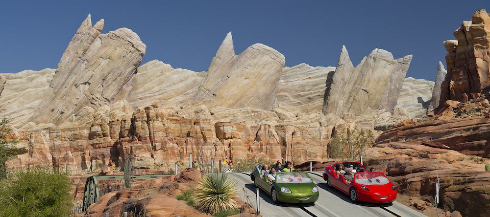 Radiator Springs top theme park attractions