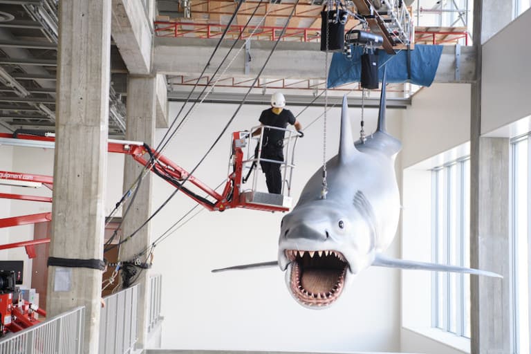 academy museum jaws model