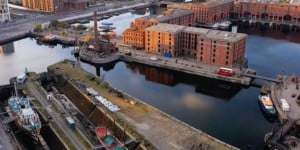 Aerial view of Waterfront_credit National Museums Liverpool