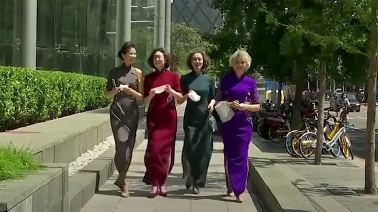 Granny influencers in Beijing