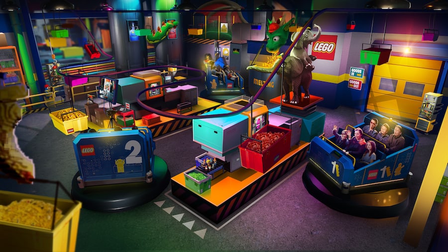 Lego Factory Adventure Ride LEGOLAND New York
