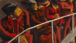 Ben Uri virtual museum | Ghetto Theatre by David Bomberg