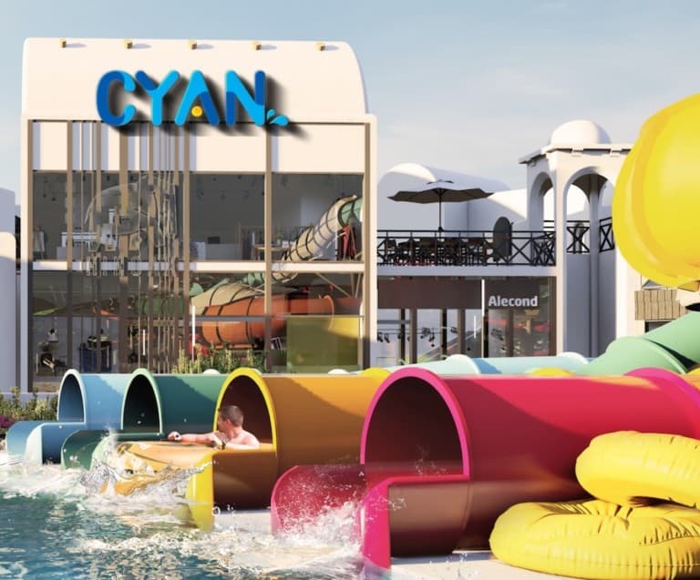 CYAN water park Saudi ProSlide