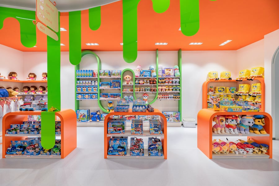 Nickelodeon playtime retail store