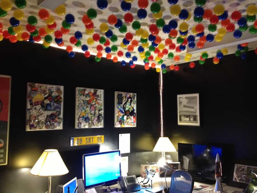 Office at Imagineering inspired by Pixar’s “Up”, 2014