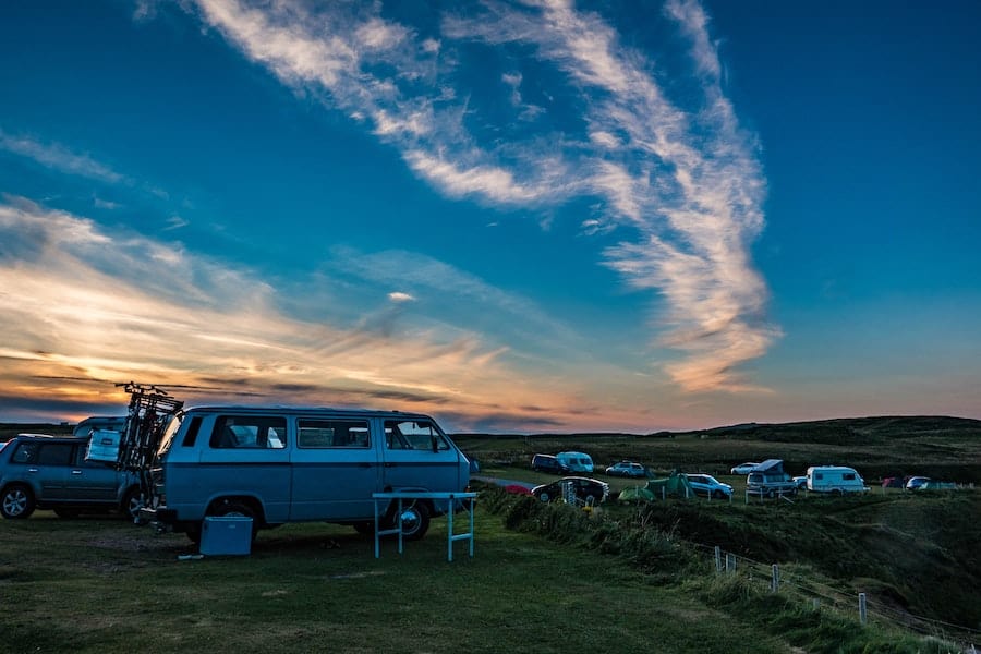 UK holidays campsite