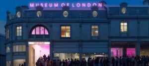 new museum of london at night exterior