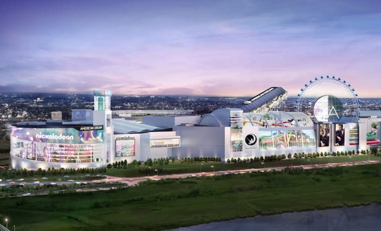 An observation wheel is part of future plans for the American Dream mall in New Jersey