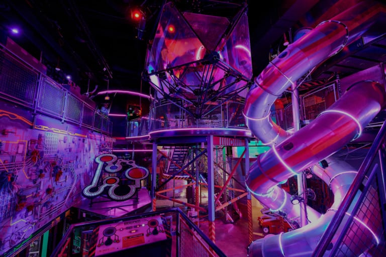 Meow Wolf Omega Mart slide