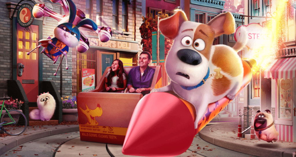 secret life of pets off the leash universal studios hollywood